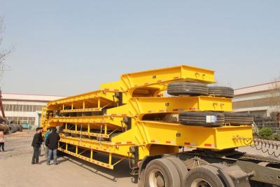 Low bed semi-trailer