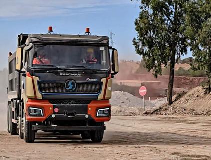 shacman dump truck